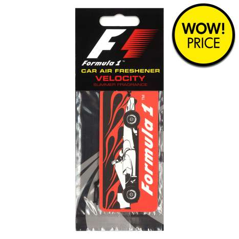 F1 Car Air Freshener - Velocity (Summer)