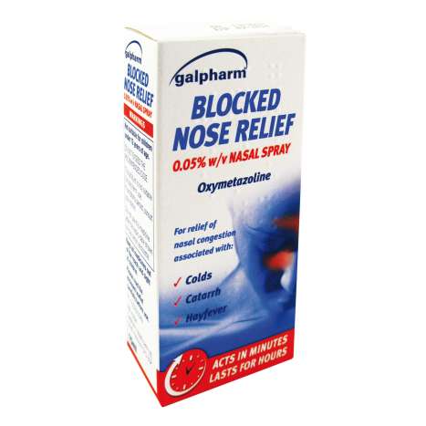Galpharm Blocked Nose Relief Nasal Spray 15ml