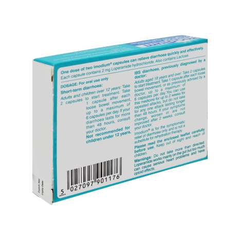 Imodium Original (2mg) Capsules 6 Pack