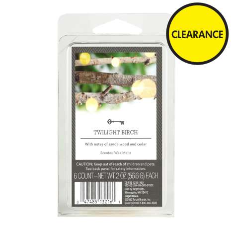 Scented Wax Melts 6 Pack - Twilight Birch
