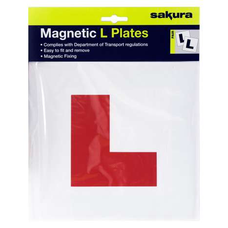 Magnetic L Plates 2 Pack