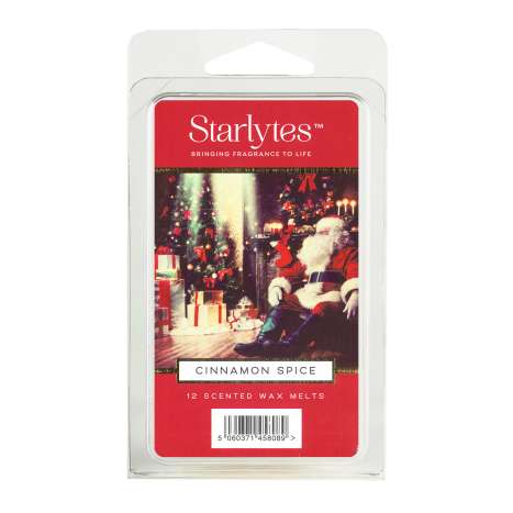 Starlytes Scented Wax Melts 12 Pack - Cinnamon Spice