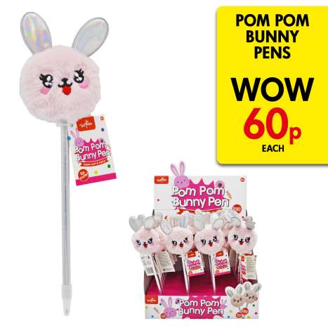Pom Pom Bunny Pens