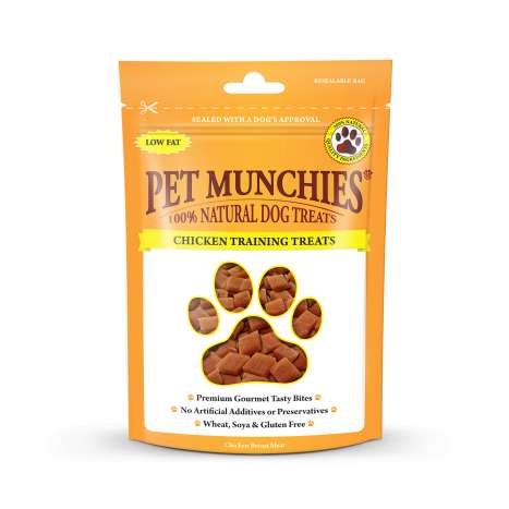 Pet Munchies Chicken Training Treats 50g (In Display Box)
