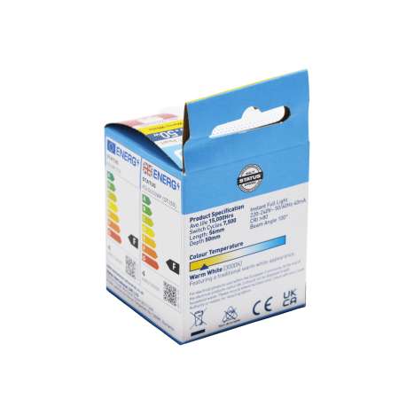 Status LED GU10 Light Bulb (4w=50w)