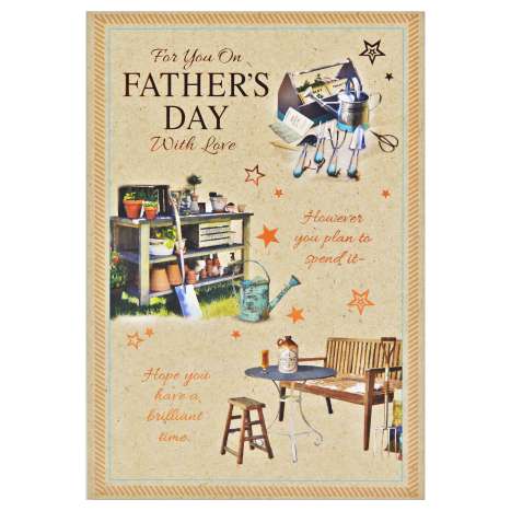 Father's Day Cards Code 75 - Open
