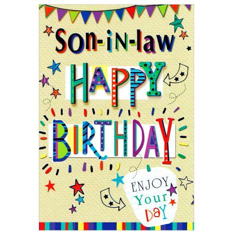 Everyday Greeting Cards (Code 50) - Son in Law