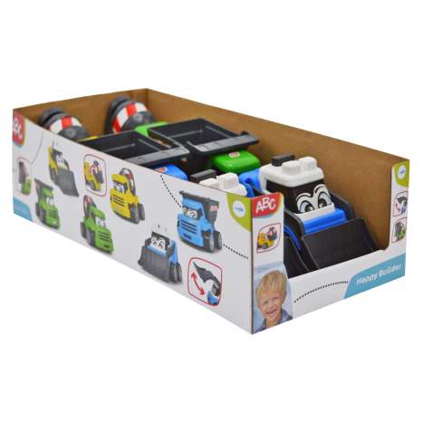 ABC Happy Builder Construction Site Vehicles - Assorted