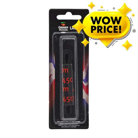 Cherry Blossom Laces (45cm) - Black