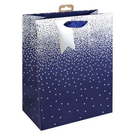 Large Gift Bags (26.5cm x 33cm) - Navy Ombre