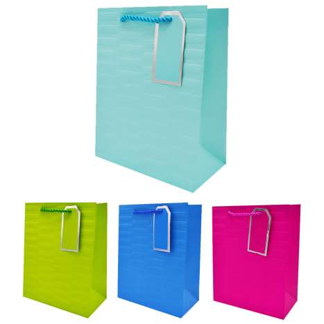 Medium Gift Bags (18cm x 23cm) - Assorted Colours
