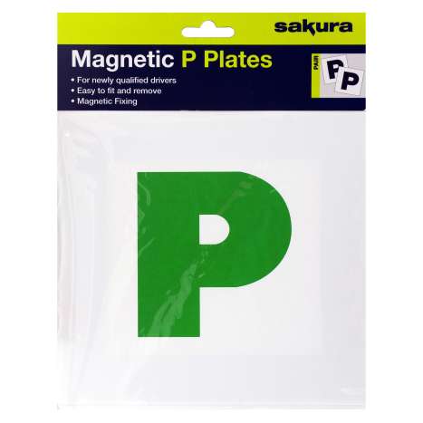 Magnetic P Plates 2 Pack