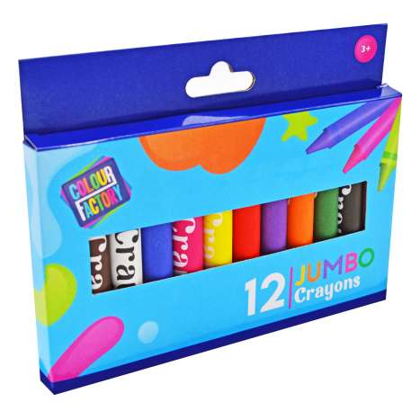 Jumbo Crayons 12 Pack