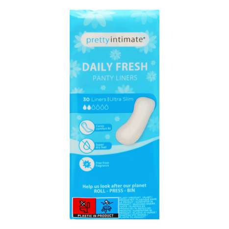 Pretty Intimate Ultra Slim Panty Liners 30 Pack