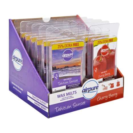Airpure Wax Melts 8 Pack - Assorted Scents