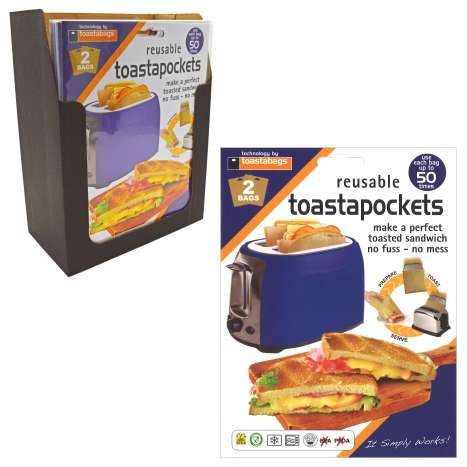 Toastabags Toastapockets 2 Bags