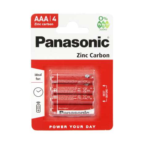 Panasonic AAA Batteries 4 Pack