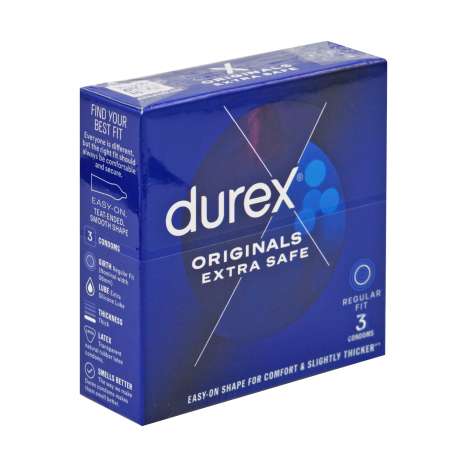 Durex Condoms 3 Pack - Extra Safe