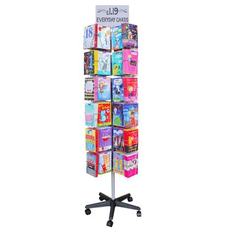 Greeting Cards Spinner Stand (Fully Stocked)