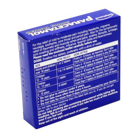 Galpharm Paracetamol 500mg Tablets 16 Pack