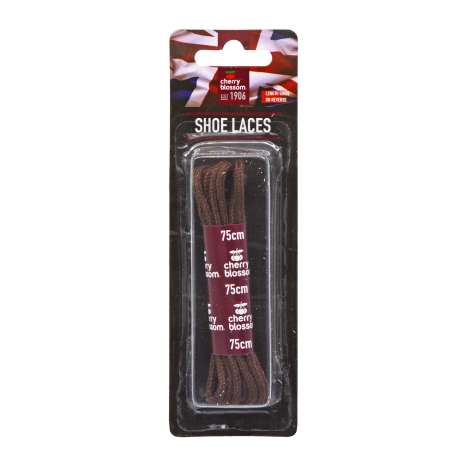 Cherry Blossom Shoe Laces (75cm) - Brown