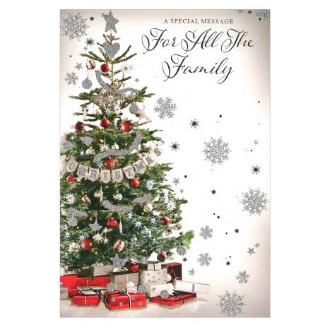 Christmas Cards Code 75 - All The Family