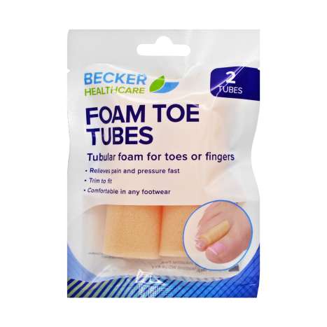 Becker Healthcare Foam Toe Tubes - 2 Pack