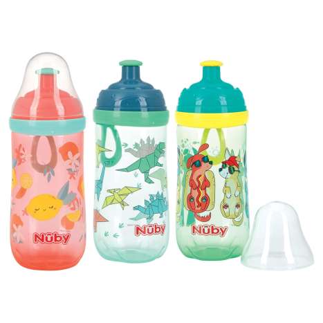 Nuby Busy Sipper Active Cup (18m+) 360ml - Assorted