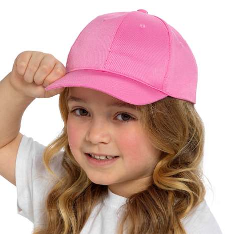 Bertie & Bo Kids Baseball Cap (One Size) - Pink