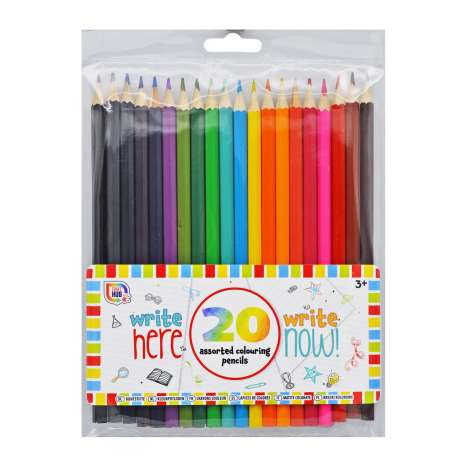Craft Hub Colouring Pencils - 20 Pack