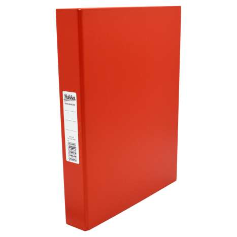 Pukka A4 Ring Binder - Matt Red