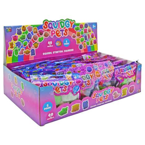 Play Hub Squidgy Pets 5 Pack