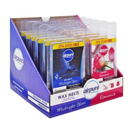 Airpure Wax Melts 8 Pack - Assorted Scents