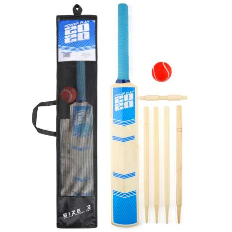 Deluxe Power Play 20/20 Cricket Set - Size 3