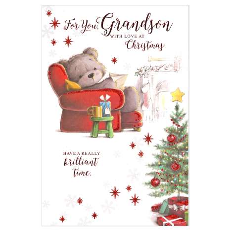 Christmas Cards Code 75 - Grandson