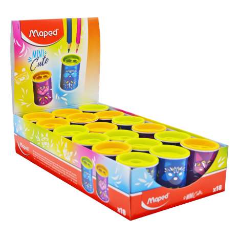 Maped Mini Cute Can Sharpener (5cm) - Assorted Colours