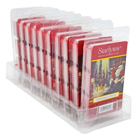 Starlytes Scented Wax Melts 12 Pack - Cinnamon Spice