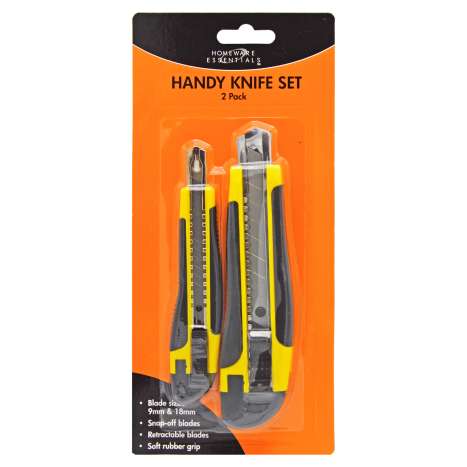 Homeware Essentials Handy Knife Set - 2 Pack