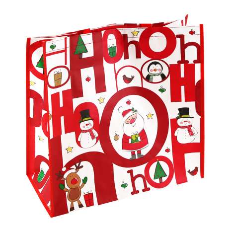 Shopping Bag Square - Ho Ho Ho (45cm x 45cm)