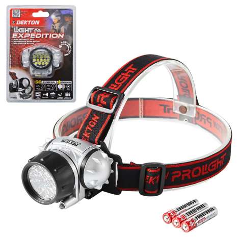 Dekton Pro Light Expedition Head Torch