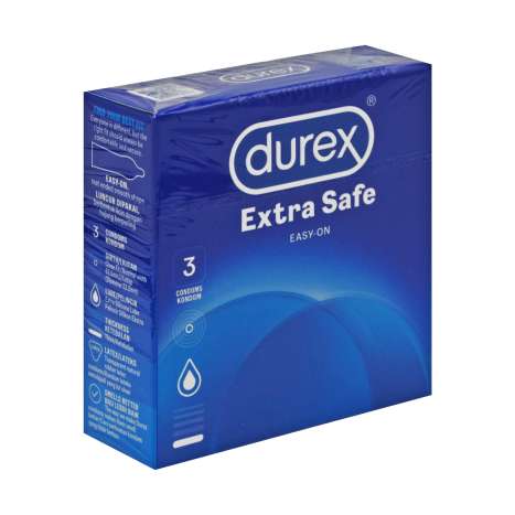 Durex Condoms 3 Pack - Extra Safe