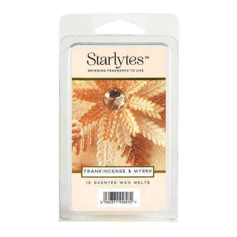 Starlytes Scented Wax Melts 12 Pack - Frankincense & Myrrh