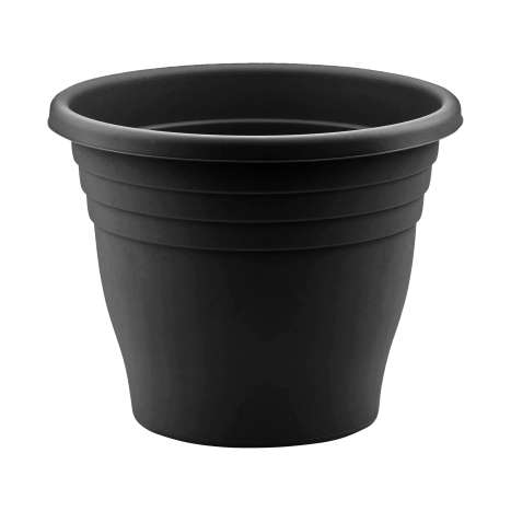 Ascot Round Planter (40cm) - Black