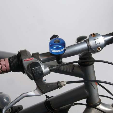 Silverline One-Touch Ping Bicycle Bell