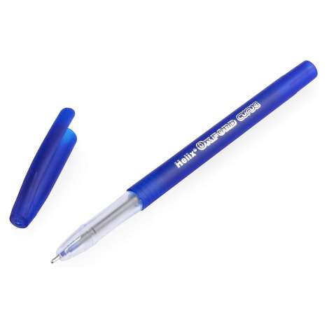 Helix Oxford Curve Needle Point Ball Pen - Blue