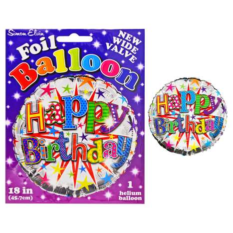 Simon Elvin Happy Birthday Foil Balloon