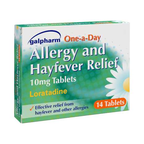 Galpharm Allergy & Hayfever Relief 10mg Tablets 14 Pack - Loratadine
