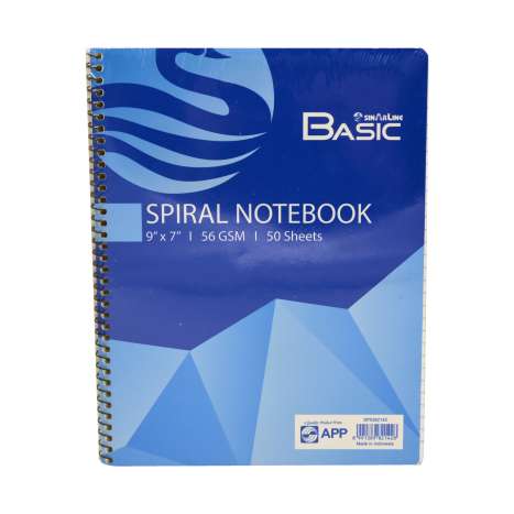 Spiral Notebook 50 Sheets