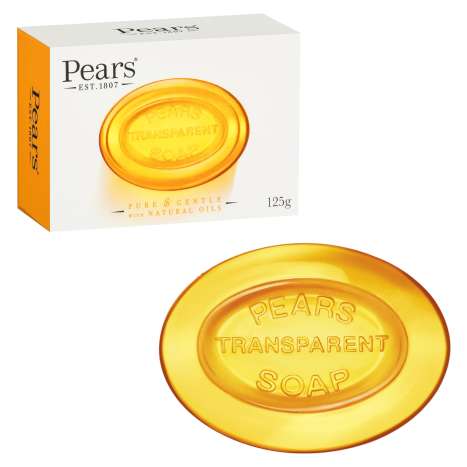 Pears Transparent Soap Bar 125g - Amber