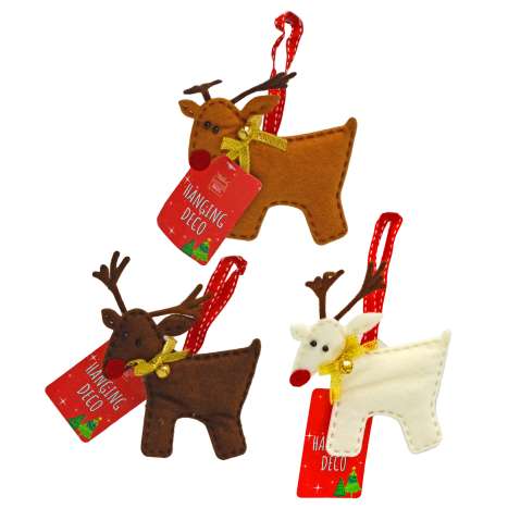 Hanging Reindeer Decoration